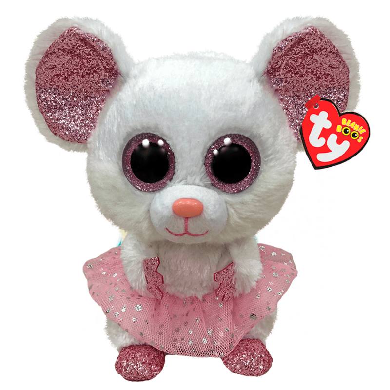 Boing Toys Ty Beanie Boos 36365 Nina Bailarina Blanca