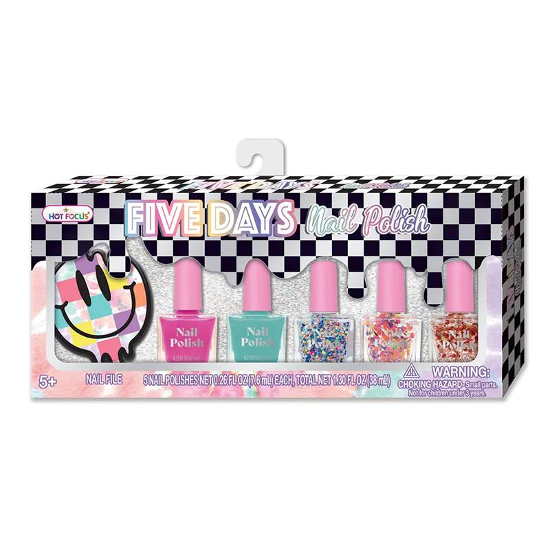 Hot Focus 020Cv Set De Esmaltes Five Days Cool Vibes