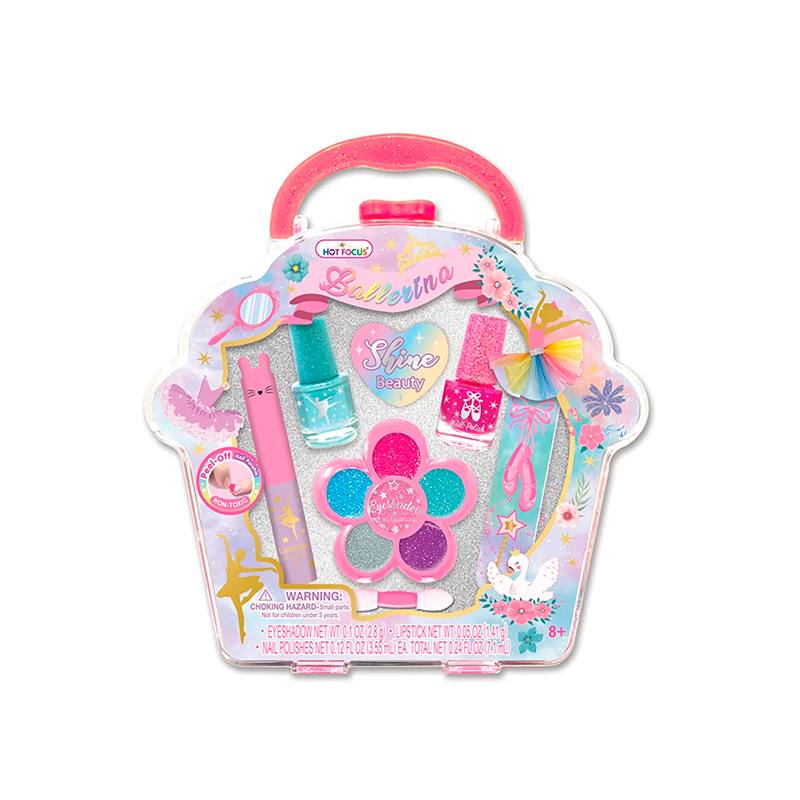 Hot Focus 063Bb Set De Manicura Shine Beauty Ballerina