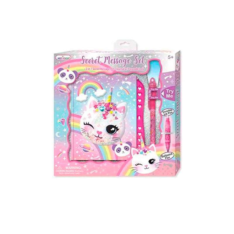 Hot Focus 204Rb Diario De Mensajes Secretos Rainbow