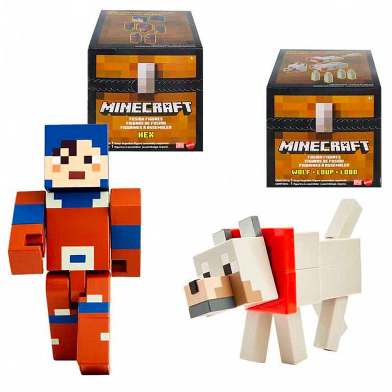 Mattel Minecraft Gvv14 Fucion Figura Surtido