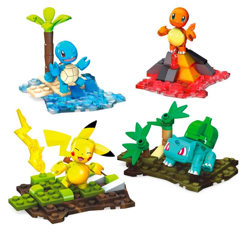 Mattel Mega Construx Hfg05 Pokémon Set Equipo De Kanto
