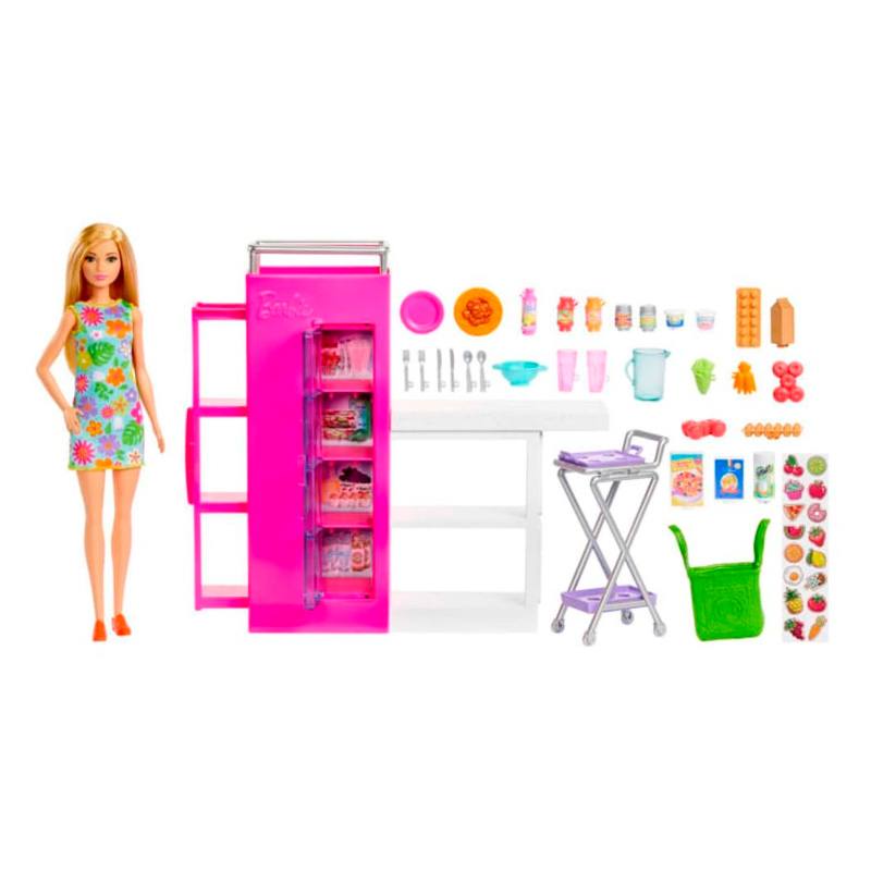 Mattel Barbie Hjv38 Set Despensa De Ensueño