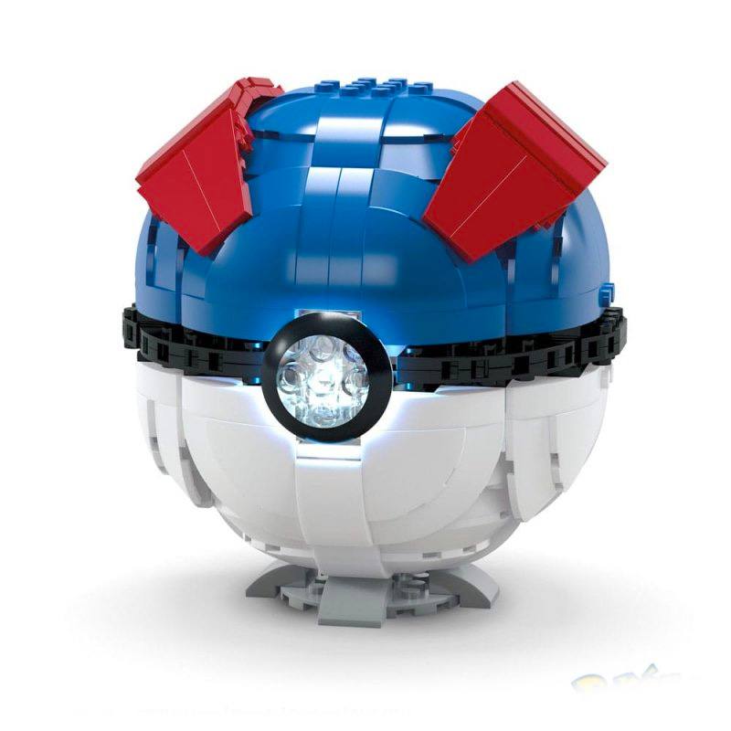Mattel Mega Construx Hmw04 Set Pokebola Jumbo Con Luz