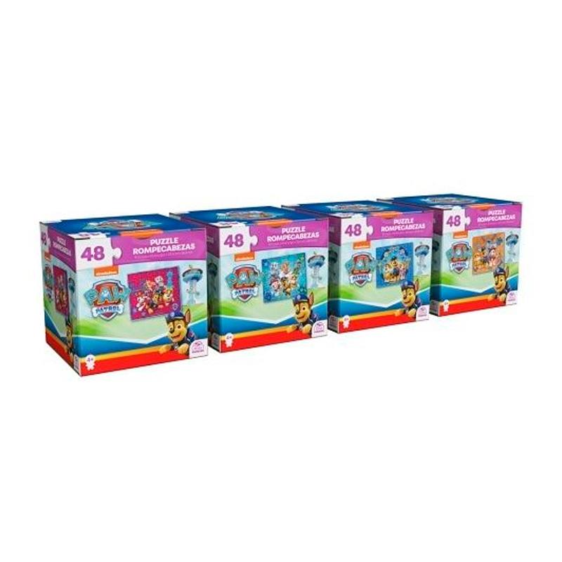 Spin Master Games 6067572 Paw Patrol Rompecabezas Cubo 48 Pzs