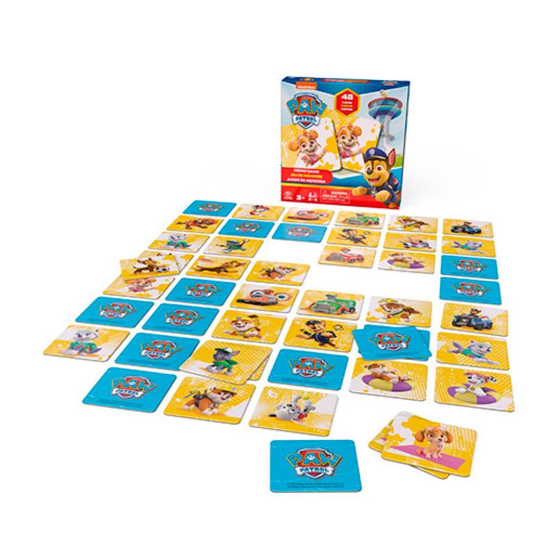 Spin Master Games 6066852 Paw Patrol Juego De Memoria 48 Pzs.