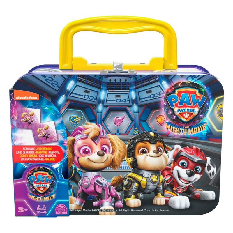 Spin Master Games 6067928 Paw Patrol Movie Juego De Memoria Patrulla Canina