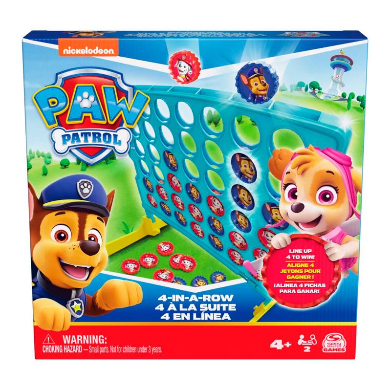 Spin Master Games 6067830 Paw Patrol Juego De Mesa 4 En Línea