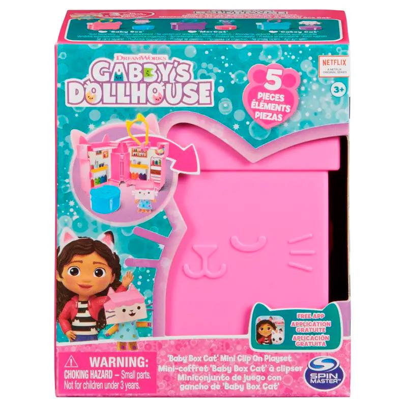 Spin Master Gabby´S Dollhouse 6065945 Mini Set De Juego Con Clip Surtido