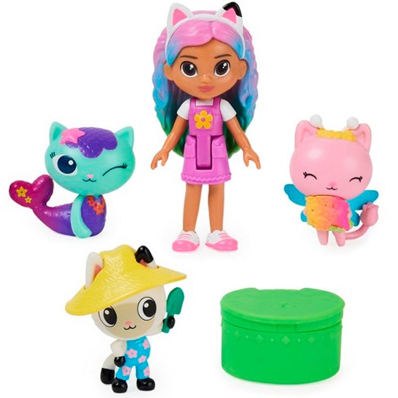 Spin Master Gabby´S Dollhouse 6065350 Set Gabby Y Sus Amigos V Arco Iris