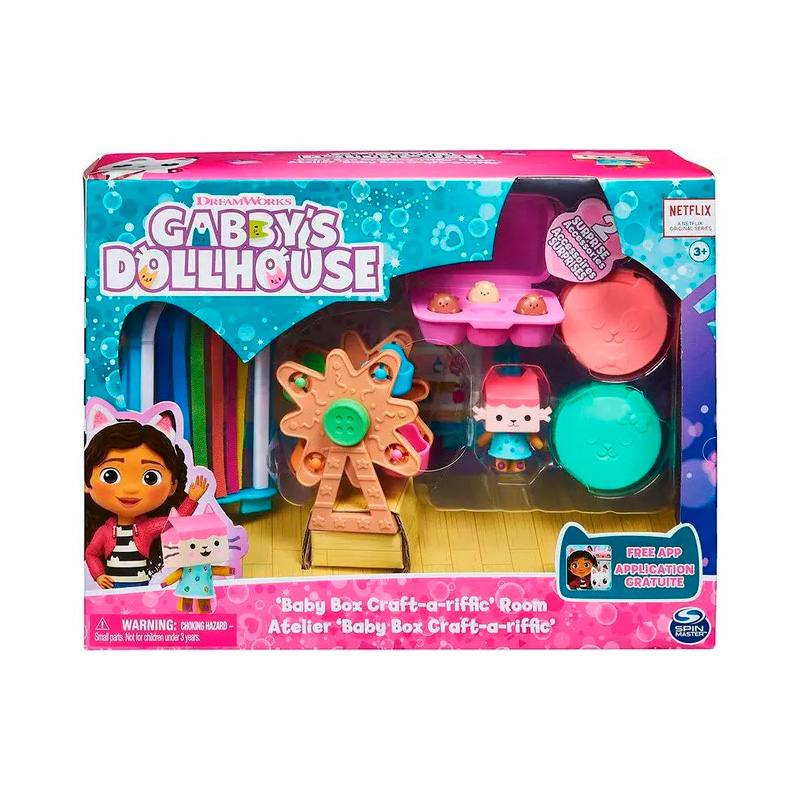 Spin Master Gabby´S Dollhouse 6067359 Set Cuarto De Juego Surtido