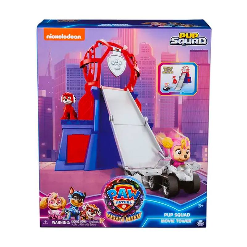 Spin Master Paw Patrol 6066420 Mighty Movie Set De Juego Torre