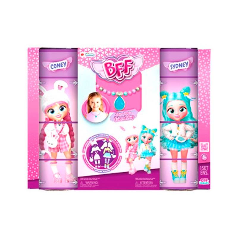 Boing Toys Cry Babies 904316 Bff Muñeca S1 Mejores Amigas Coney & Sydney