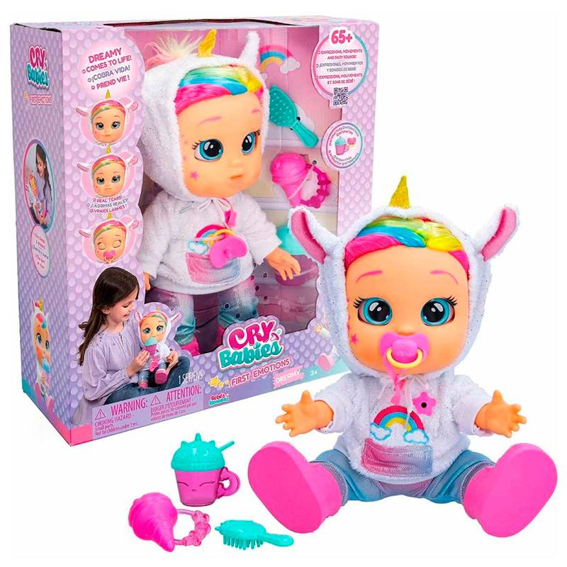 Boing Toys Cry Babies 88580 Bebés Llorones Dreamy Primeras Emociones