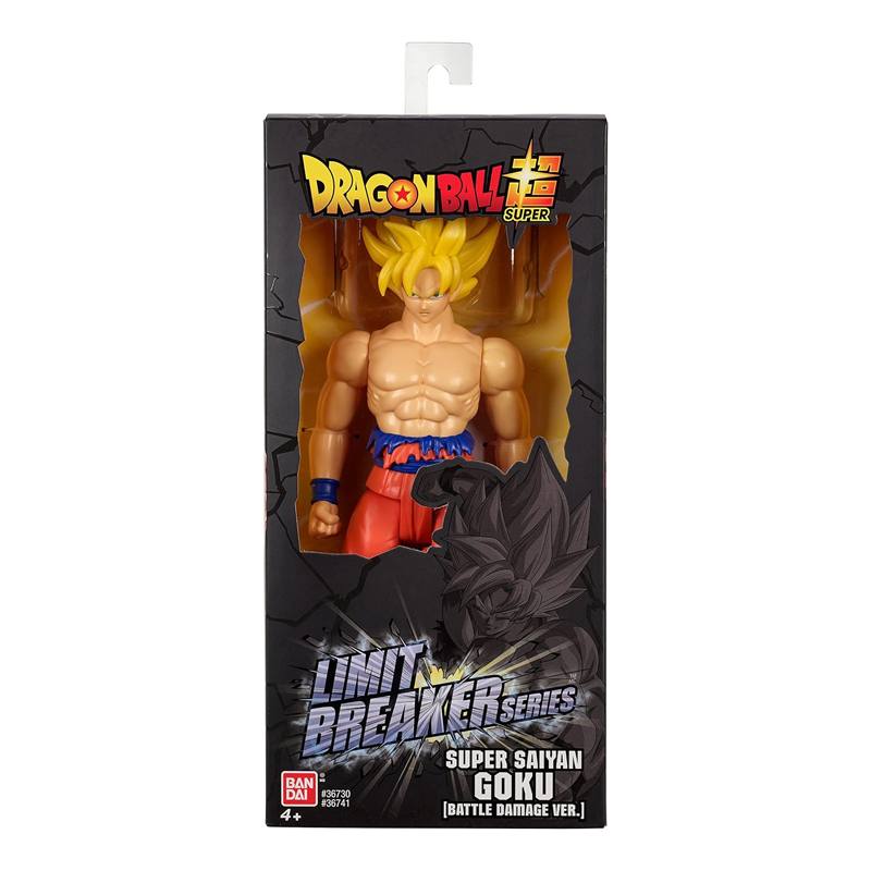 Bandai Namco 36741 Figura De Accion Dragon Ball Limit Breaker Super Saiyan Goku Battle Damage 12 Plg