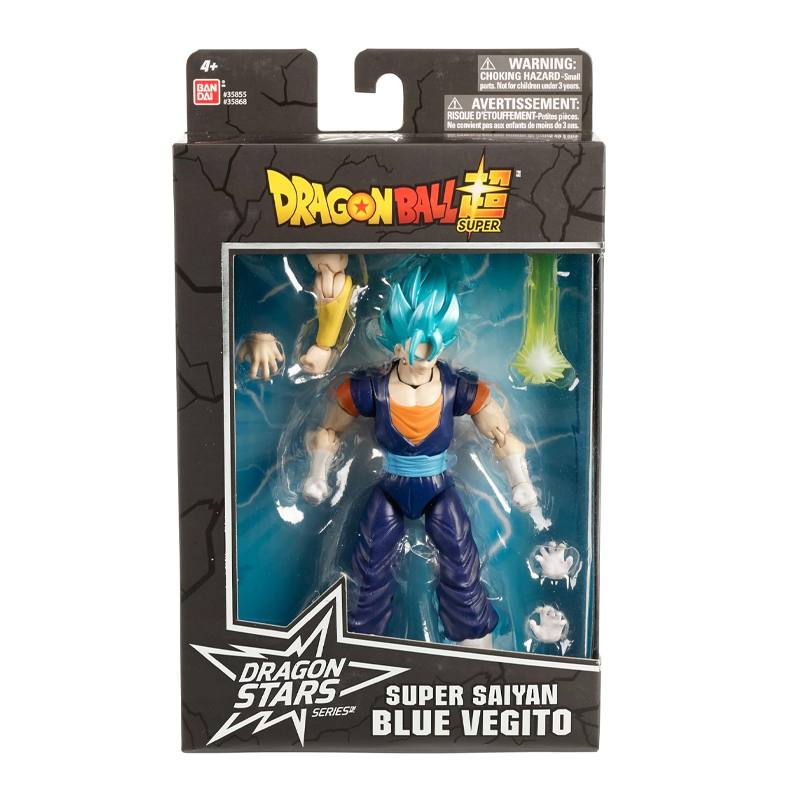 Bandai Namco 35868 Figura De Accion Dragon Ball Stars Super Saiyan Blue Vegito 12 Plg