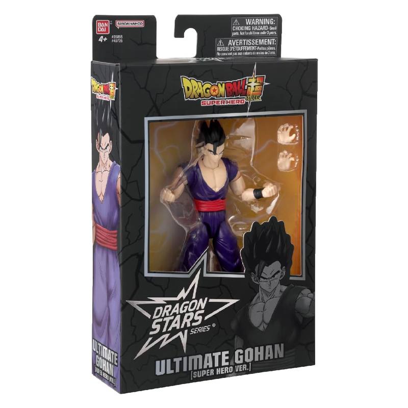 Bandai Namco 40725 Figura De Accion Dragon Ball Stars Ultimate Gohan (Db Super Hero) 12 Plg