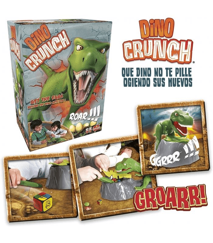 Goliath Games 919211 Juego De Mesa Crujido De Dinosaurios
