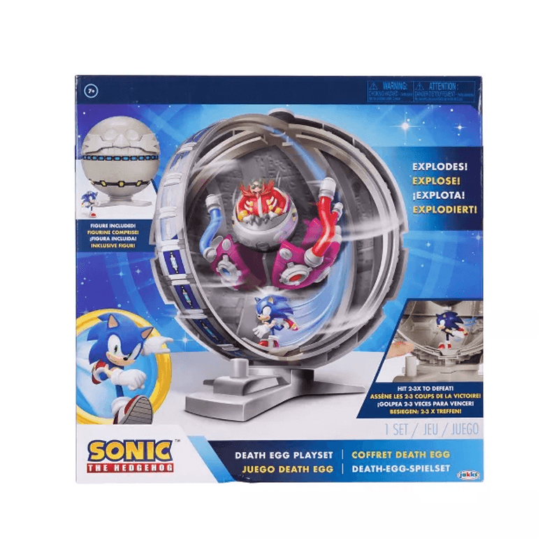 Jakks Pacific Sonic 417024 Playset Death Egg  Con Figura 2,5 Plg