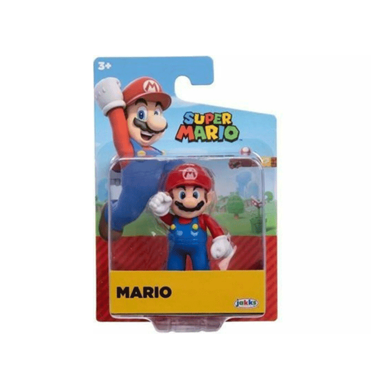 Jakks Pacific Nintendo 421234 Figura Articulada 2,5 Super Mario Limited W45