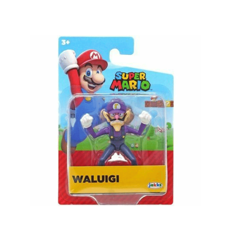 Jakks Pacific Nintendo 421234 Figura Articulada 2,5 Super Mario Limited W45