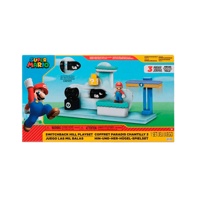 Jakks Pacific Nintendo 411484 Playset Figura 2,5 Plg Las Mil Balas