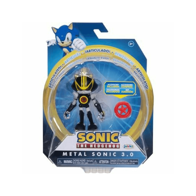 Jakks Pacific Sonic 422194 Figura Articulada 4 Plg Con Accesorio W1