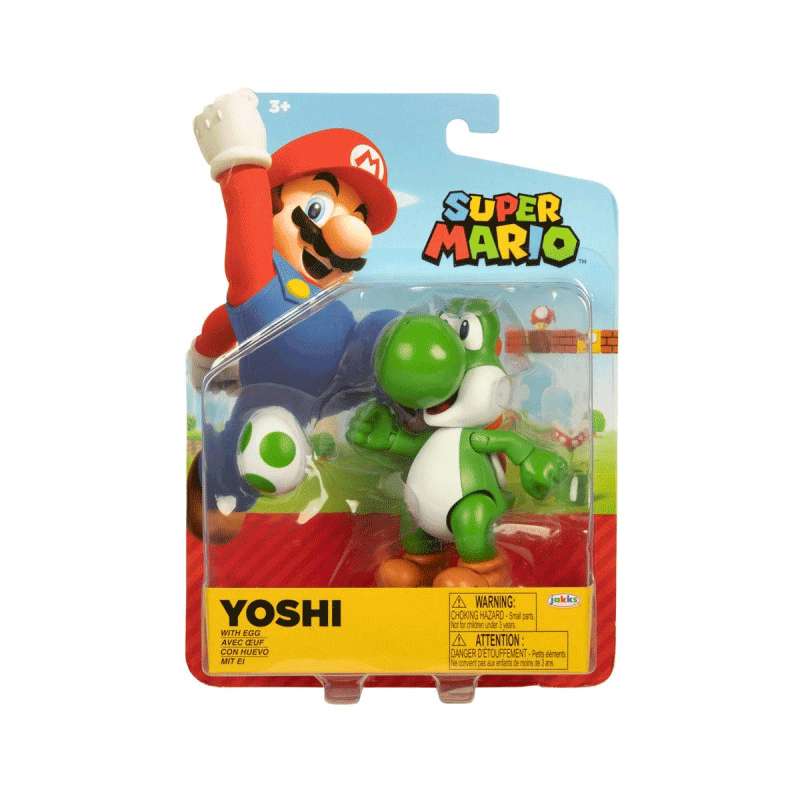 Jakks Pacific Nintendo 420034 Figura Super Mario 4 Plg Surtido W36