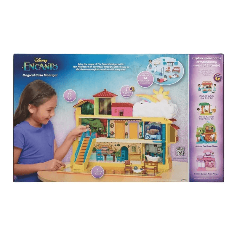 Jakks Pacific Encanto 219384 Set Juego Casa Familia Madrigal 3 Plg