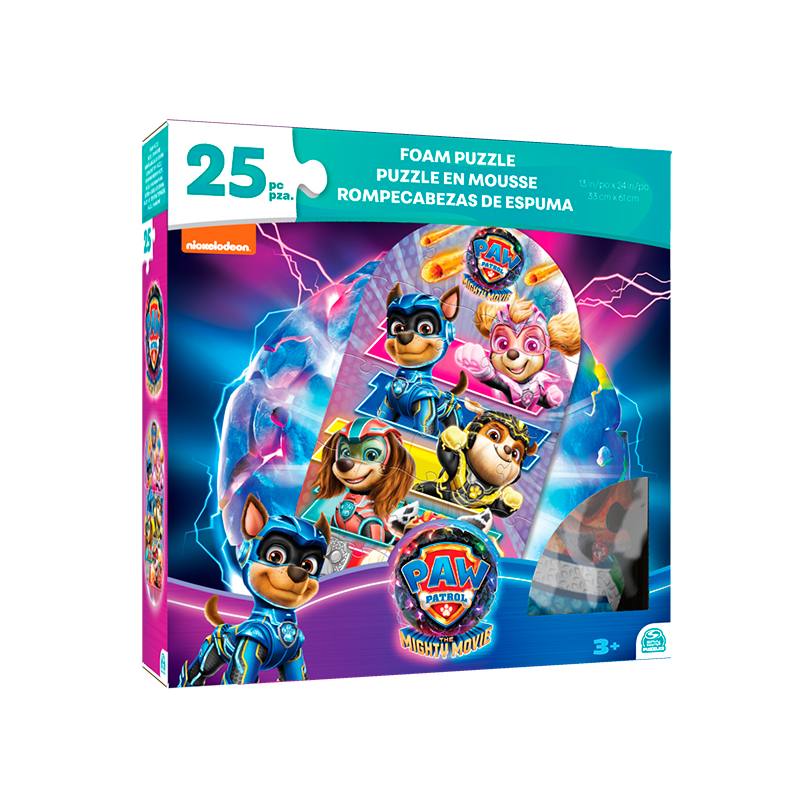 Spin Master Paw Patrol 6067936 Mighty Movie Rompecabezas De Espuma 25 Pzs