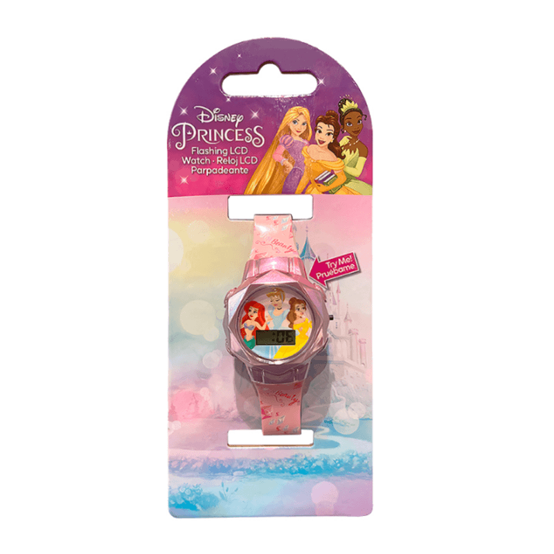 Spin Master Disney Pn4404 Reloj Lcd Parpadeante Rosado