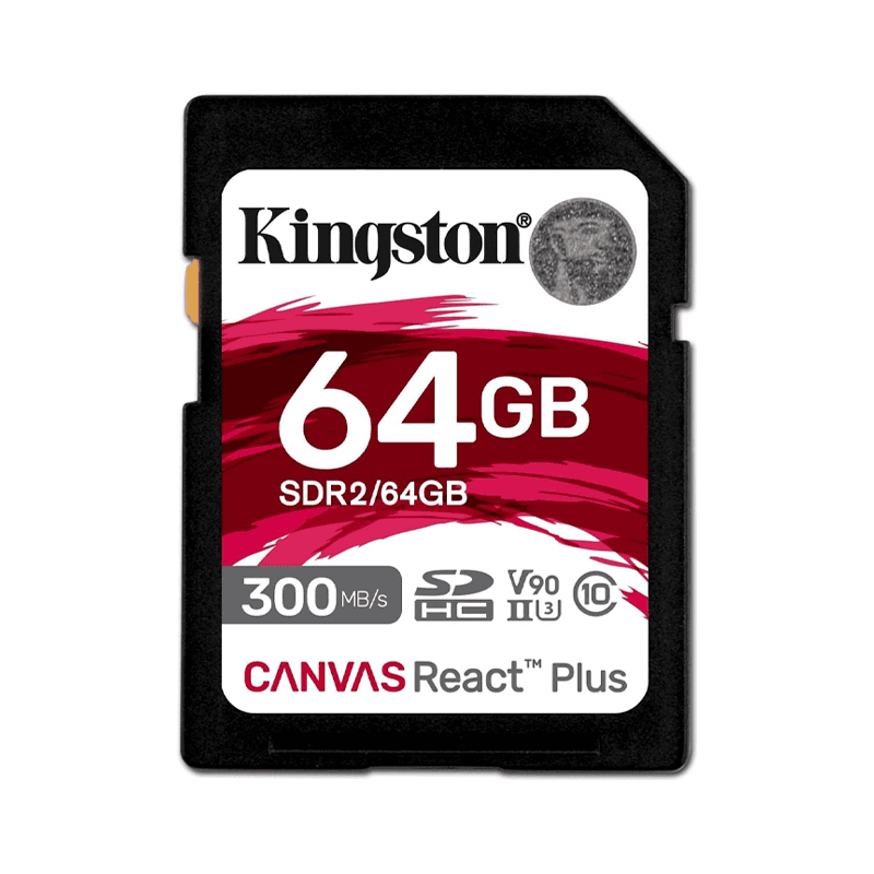 Tarjeta de Memoria Kingston Canvas SDR2 64 GB