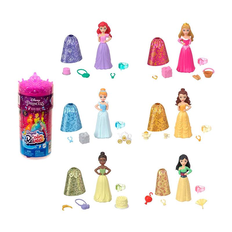 Mattel Disney Princesa Hmk83  Lat Surtido Royal Color Reveal Wave 4