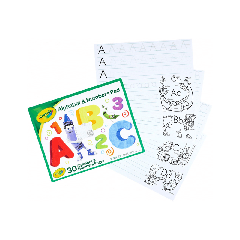 Crayola C993406 Libro Para Colorear Abc 30 Paginas