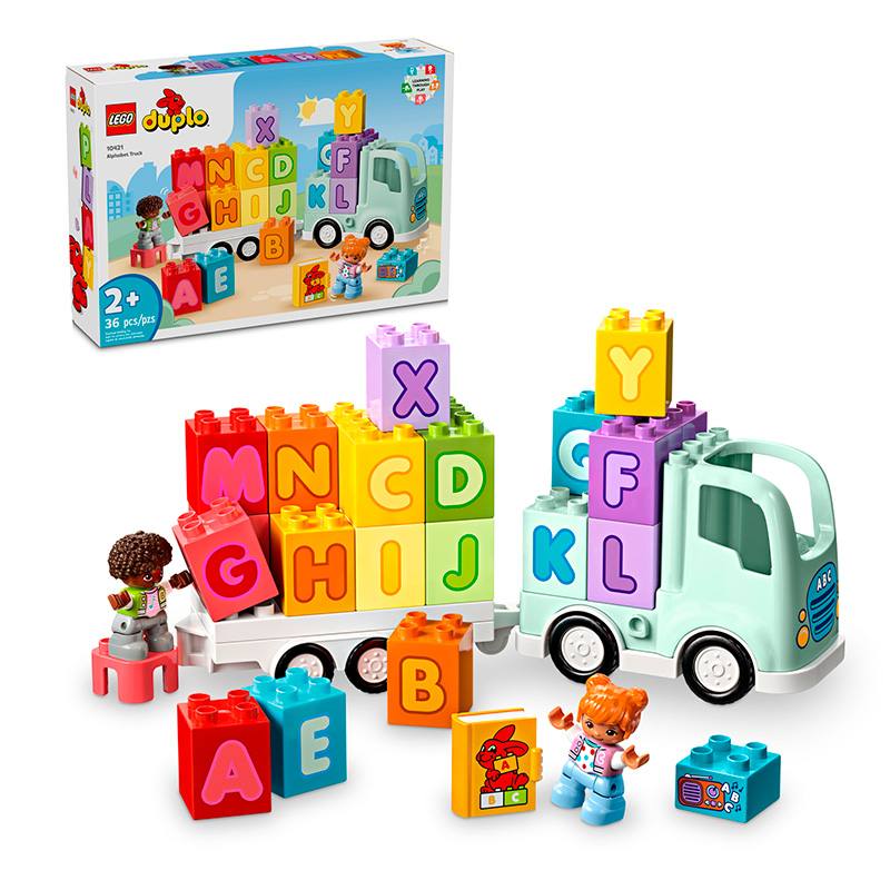 Lego Duplo 10421 Camión Del Alfabeto