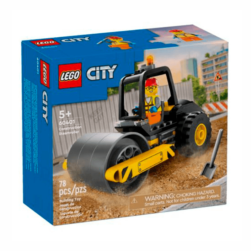 Lego City 60401 Apisonadora De Construcción