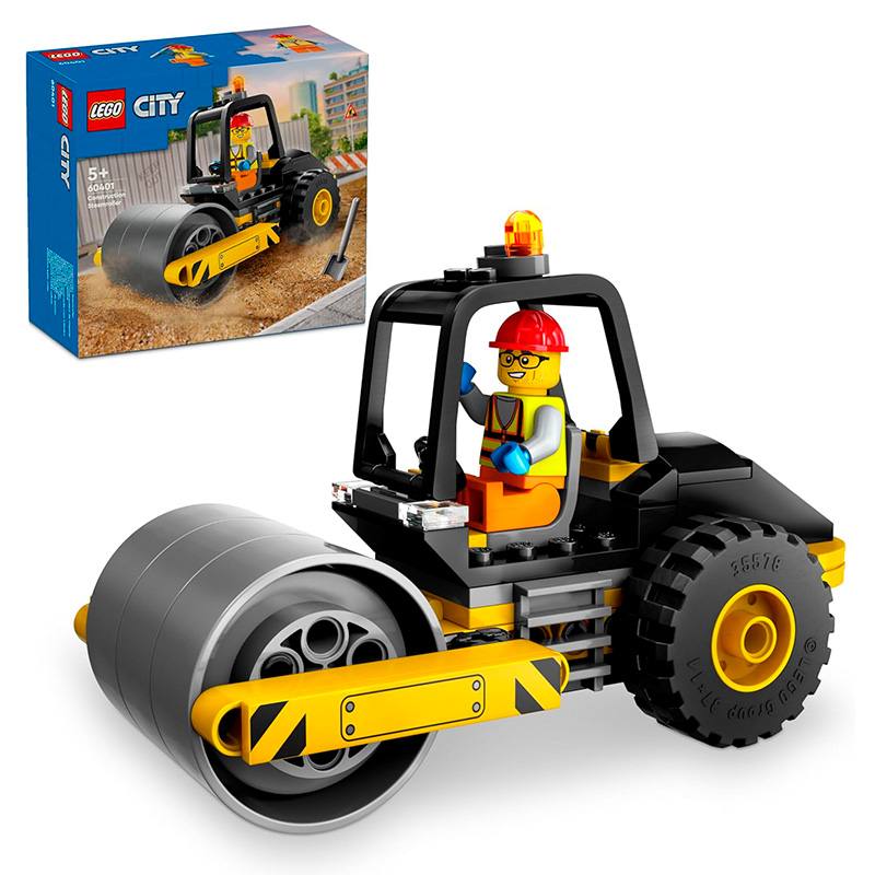 Lego City 60401 Apisonadora De Construcción