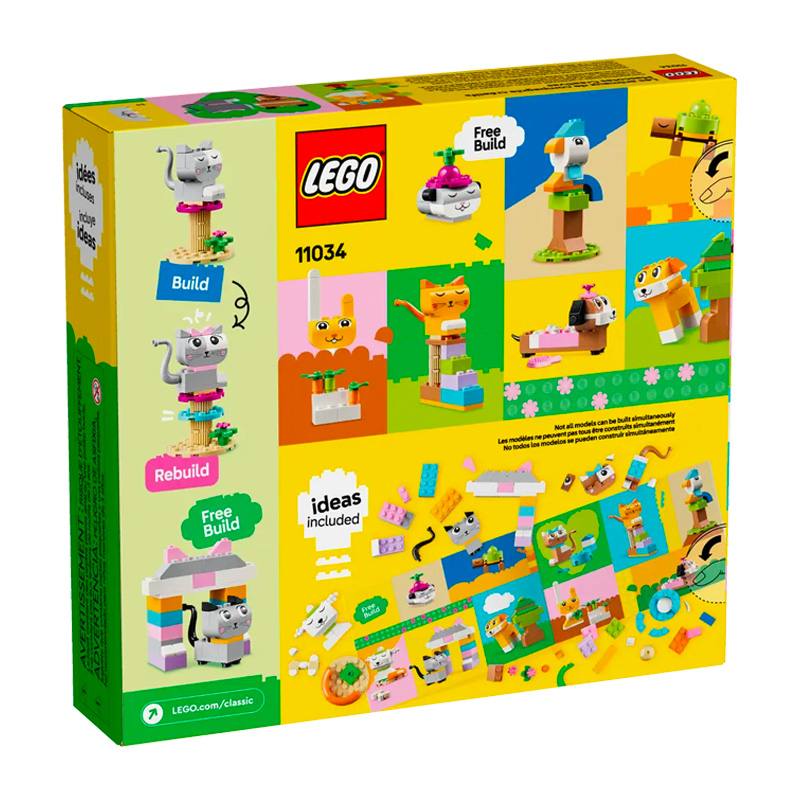 Lego Classic 11034 Mascotas Creativas