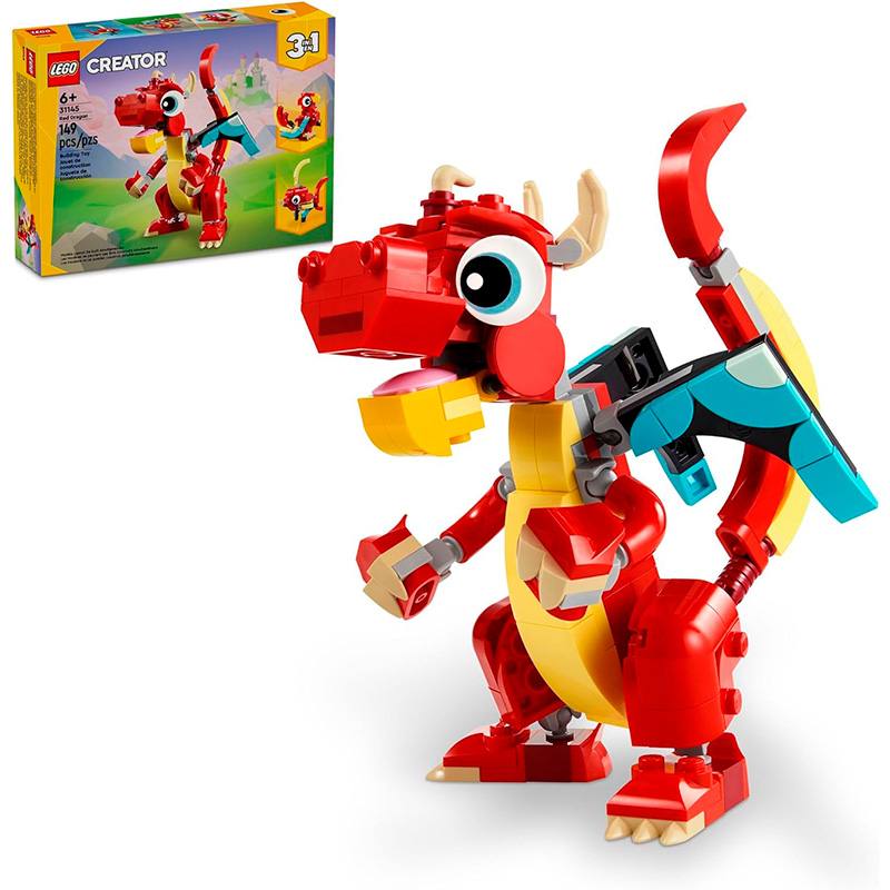 Lego Creator 31145 Dragón Rojo