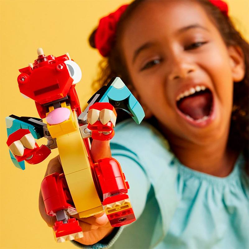 Lego Creator 31145 Dragón Rojo
