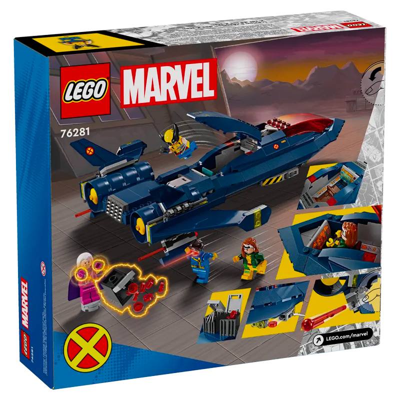 Lego Spider-Man 76281 X-Men X-Jet