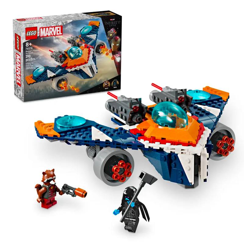 Lego Marvel 76278 El Pájaro De Guerra De Rocket Contra Ronan