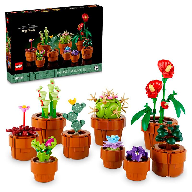 Lego Icons 10329 Plantas Diminutas
