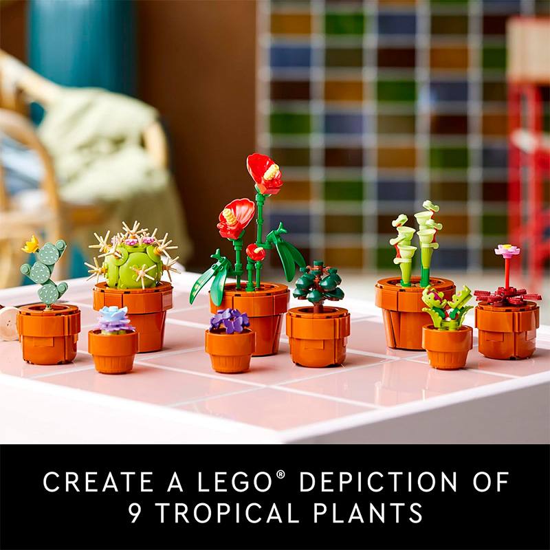 Lego Icons 10329 Plantas Diminutas