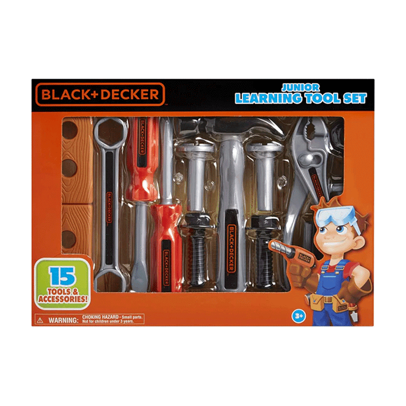 Jakks Pacific Black And Decker 39664-2L-Rf1 Set De Herramientas Pequeño Constructor