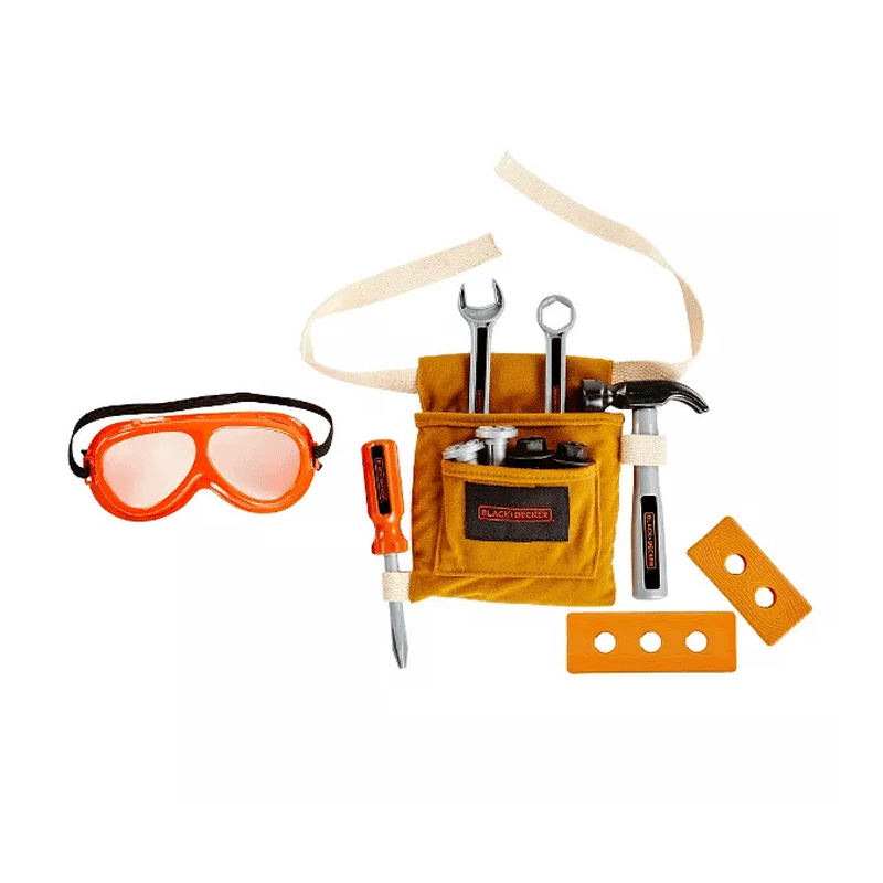 Jakks Pacific 99638 Set De Herramientas Con Cinturon Black And Decker