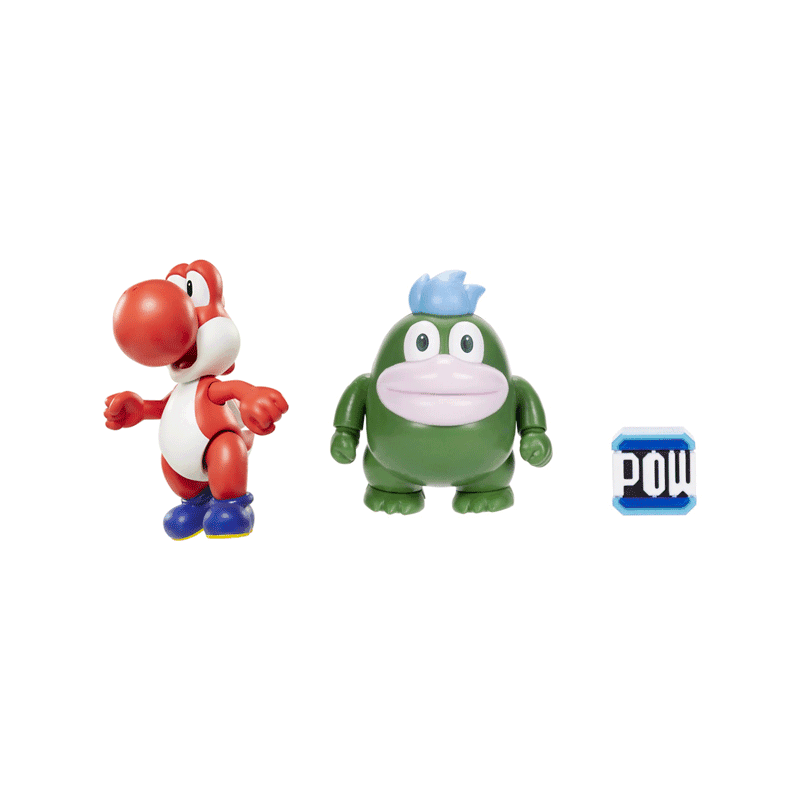 Jakks Pacific Nintendo 421624 Super Mario Set 4 Figuras Limited Art 2.5 Plg Surtidas W37