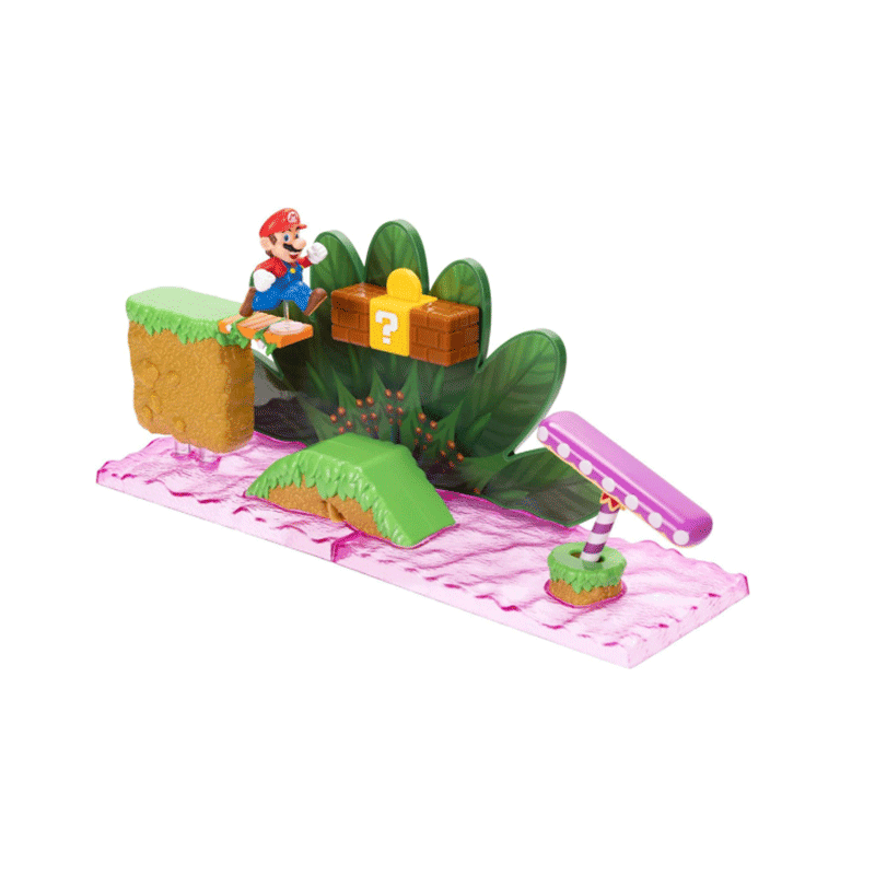 Jakks Pacific Nintendo 421614 Super Mario 2.5 Soda Jungle Play Set