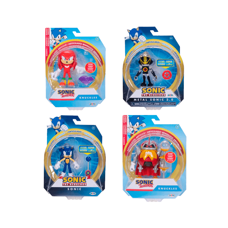 Jakks Pacific Sonic 419374 Set Figuras 2,5 Surtidas Wave 16