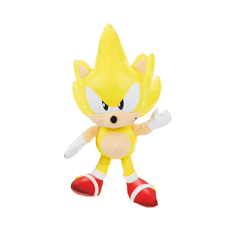 Jakks Pacific Sonic 416974 Peluche Super Version Collector Edition